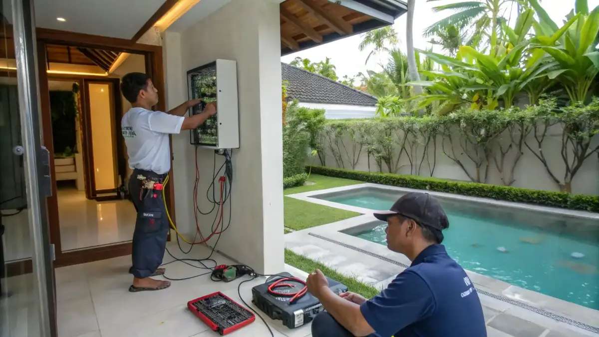 Pemeriksaan & Servis AC, Listrik, Plumbing | Villa Eksklusif di Bali | Bali Premium Villa