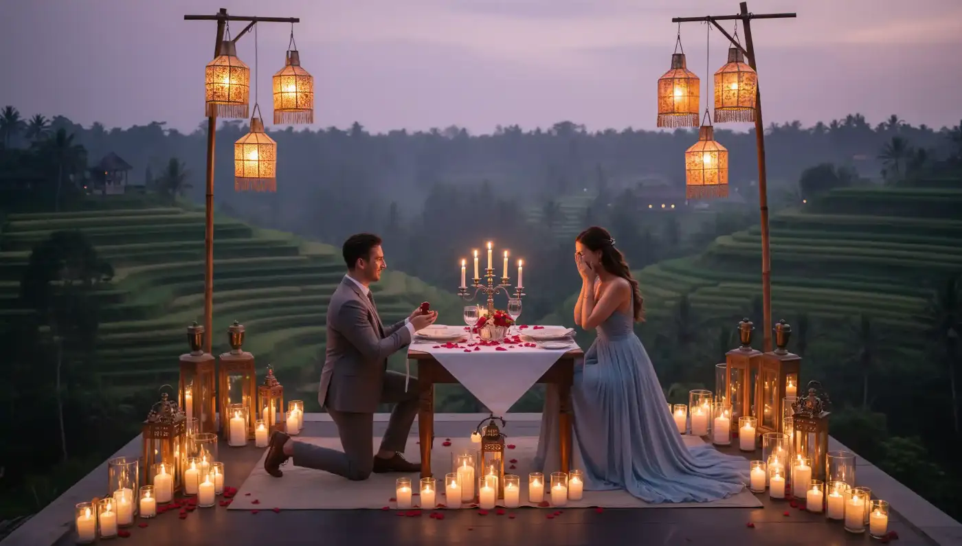 Mungkinkan Melakukan Lamaran Kejutan di Villa Bali? Cari Tahu di Sini!